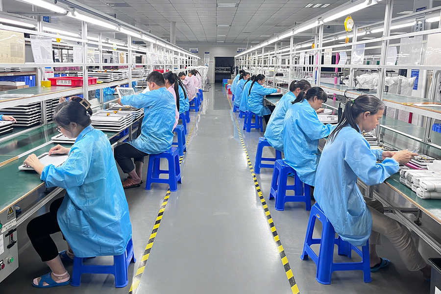 Shenzhen Kinstone D&T Develop Co., Ltd ligne de production du fabricant