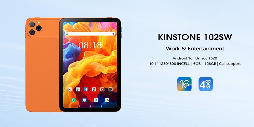 Kinstone 10.1 インチ タブレット PC 6000mAh 4G LTE オクタコア